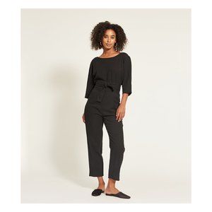 Loup Franie Jumpsuit in Black